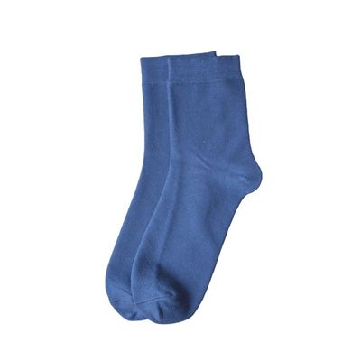 Mensen Simpel Custom Logo Casual Fashion Gebreide Bamboe Fiber Crew Socks enkel sokken