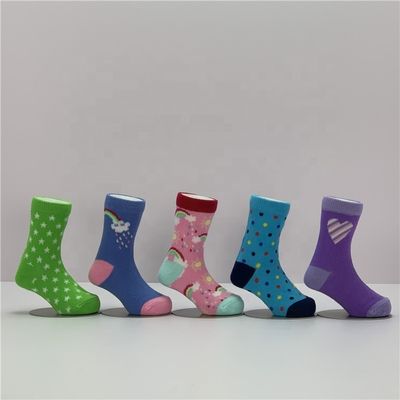 Summer Care Baby Socks High Ankle Cotton Princess Kinderen met kleurrijke cartoon in de mode