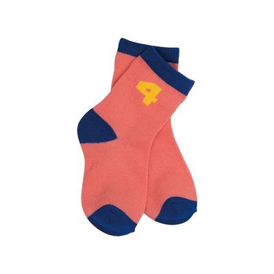 Zachte en gezellige 12-24M schoonheids sokken katoen ademend anti-slip warm schattig gedrukt sokken