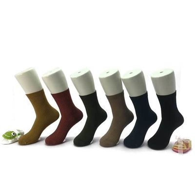 Herfst Retro ademende sokken voor vrouwen 6 kleuren bamboe vezels één maat past de meeste 35-40