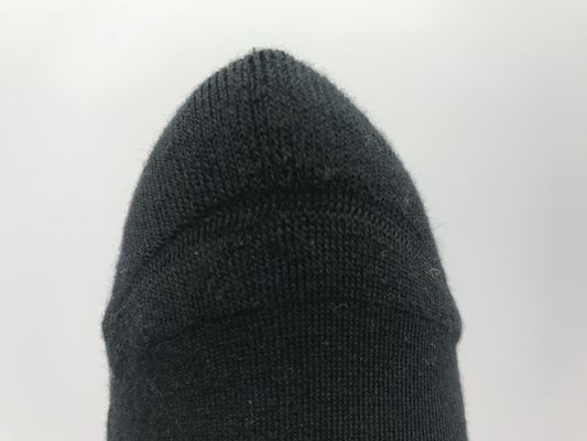 Huidvriendelijke en duurzame zwarte katoenen compressie sokken voor professionele atleten