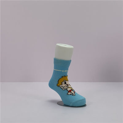 Adembenemende stoffen sokken voor baby jongens schattig tekenfilm pop design en standaard dikte