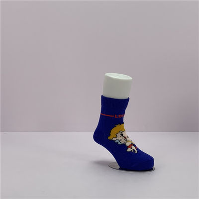 Adembenemende stoffen sokken voor baby jongens schattig tekenfilm pop design en standaard dikte