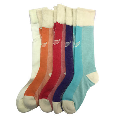 Geprinte dikke sokken brei-machines Gezellige lange sokken voor vrouwen winter thuis casual stijl