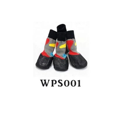 Sporty High Ankle 4PCS Warm Puppy Dog Soft Breathable Pet Socks Skid Socks voor kleine honden