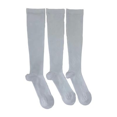 Winter Custom Warm Long Compression over Knie Strings voor vrouwen in witte enkel High