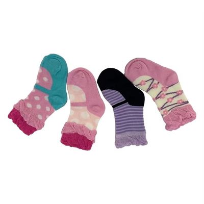 Kleurrijke op maat gemaakte design peuter kinderen pop winter warm dagelijks kinderen sokken voor de gezondheid