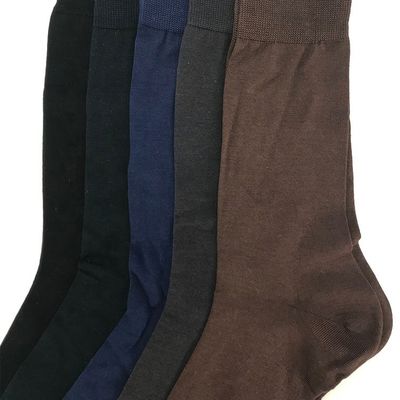 15% Polyamide Solid Pattern Mensen Crew sokken voor zakelijk en casual wear Custom Design