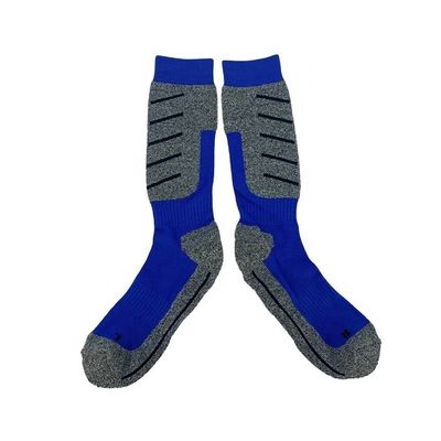 Sport lange sokken voor mannen met ademhaling dikke anti-slip sokken in oranje
