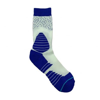 Andere logo-positie Cotton Sport gekleurde bemannings sokken voor OEM-voetbalprestaties