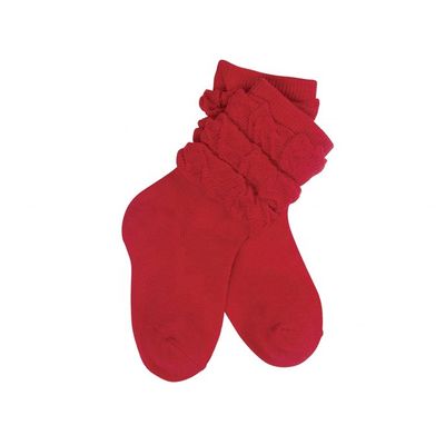 Patroon Solid ademend winter baby kinderen meisje thermisch kant niet-slip sokken voor baby