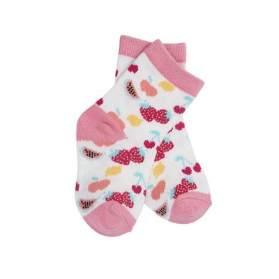 70% katoen 28% polyester 2% spandex stof schattig tekenfilm afdruk maat logo sokken voor kinderen