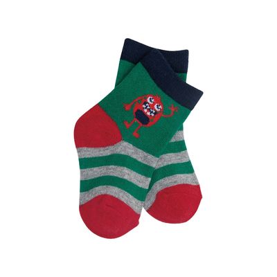 Baby Boy Warm Warm Cotton Walking Socks in zachte en ademende stof