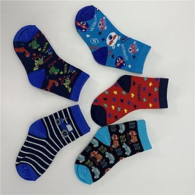 Custom Assurance Makkelijk ademend Baby Boys Baby gestreepte katoenen buis sokken voor wandelen