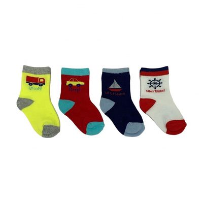 Cartoon character sokken voor kinderen 12-24M 70% katoen 28% polyester 2% spandex
