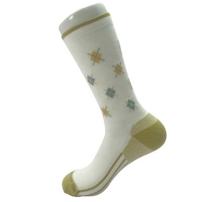 Striped Dot Pattern Crew Sport sokken Comfortabel Niet-glijdend Regelmatige stijl Standaarddikte