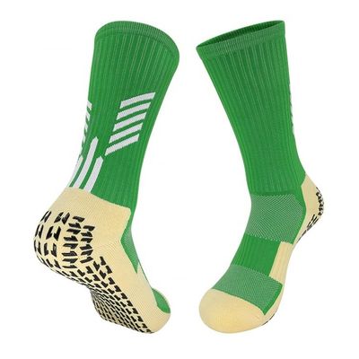 Custom Logo Voetbal Sport Voetbal Polyamide sokken met antislip design en lange