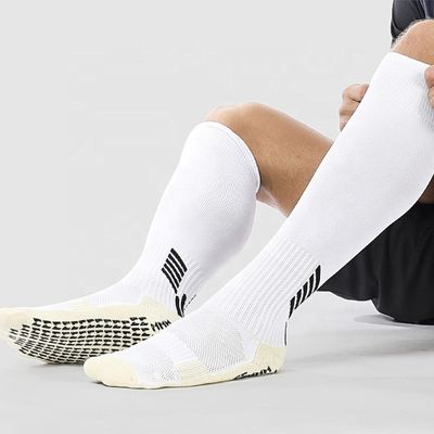 Custom Kid Anti Slip Sock Football Sport Performance Grip Socks Logo positie Manschet