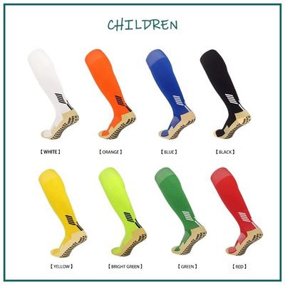 Custom Kid Anti Slip Sock Football Sport Performance Grip Socks Logo positie Manschet