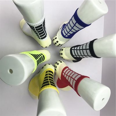 Mensen snel droog zweet absorptie voetbal sokken met heldere kleuren LZ-21-antilsip 01