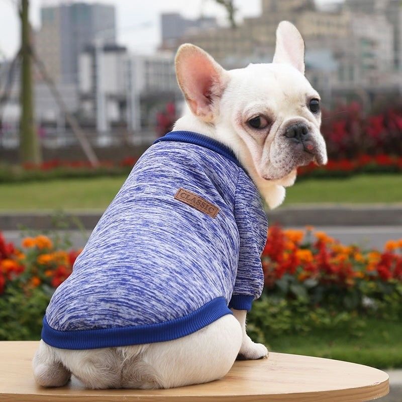 Polyester Herfst- en winterkleding voor huisdieren Dikke warme kleding voor kleine honden XS-XXL