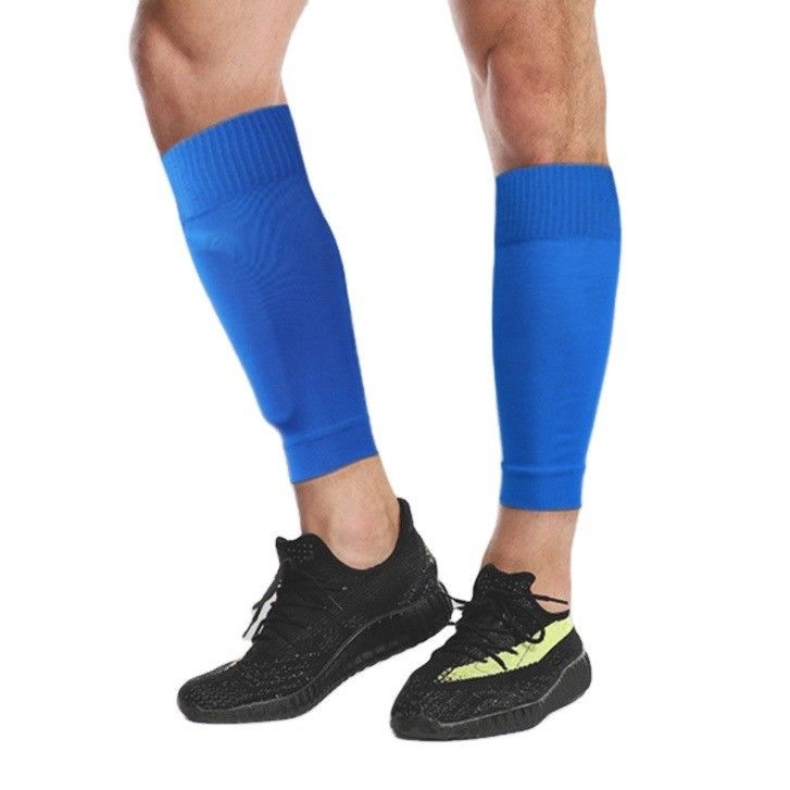 Solid Pattern Compression Sport sokken voor hoge elastische beenbescherming en prestaties