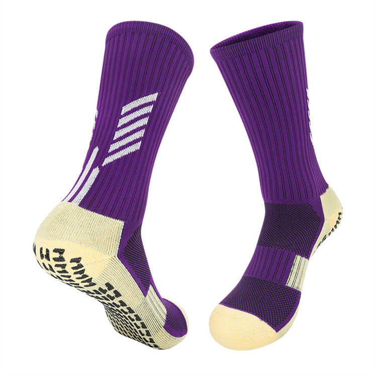 Op maat gedrukt anti-slip katoenen compressie sport sokken LZ-22-SPORTS 24