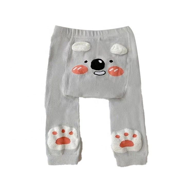 2-4 jaar Kleine leggings met een mooi patroon, dik en huidvriendelijk in vijf kleuren