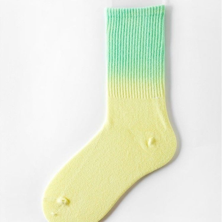 Tie-Dye Grip sokken in vaste kleur voor mannen en vrouwen met een actieve levensstijl