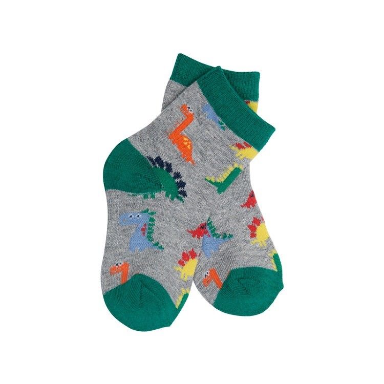 Zachte en gezellige 12-24M schoonheids sokken katoen ademend anti-slip warm schattig gedrukt sokken