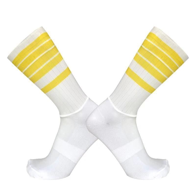 Polyamide- en spandexmateriaal Regular Style Sportskousen voor mannen voor een actieve levensstijl
